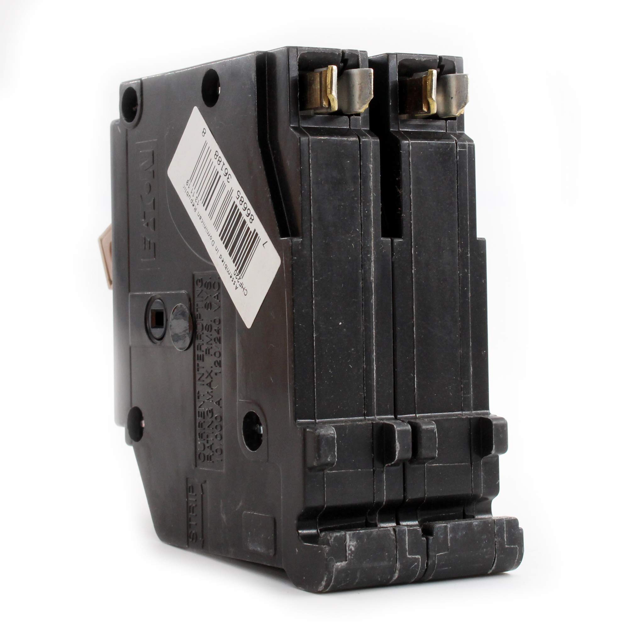 ベポ Eaton CHF220 Series 20A DP Circuit Breaker, No Size, Black